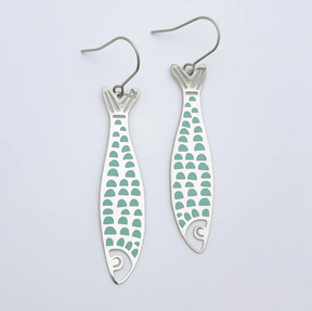 DENZ Midi Fishy in Silver/Blue