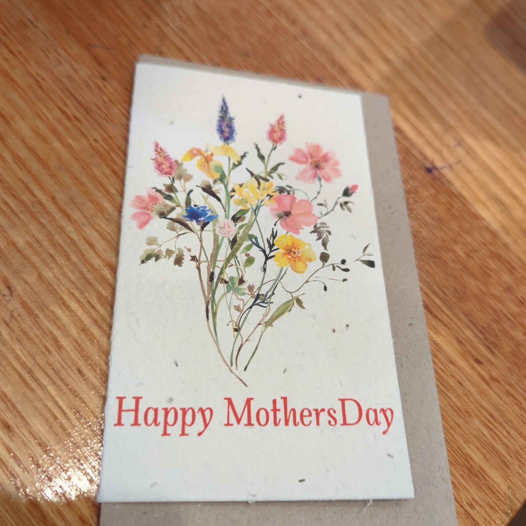 Plantable Happy Mother’s Day seed card