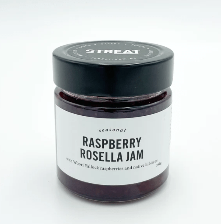 StreatSTREAT Raspberry and Rosella Jam 250g #same day gift delivery melbourne#