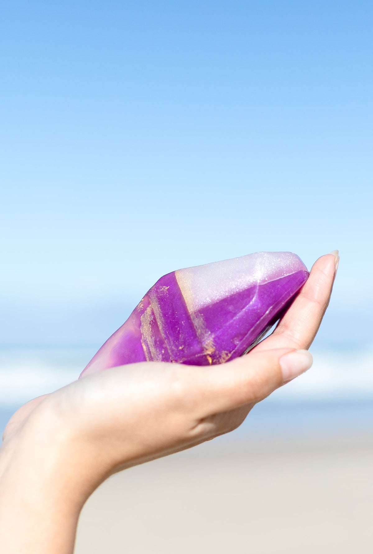 Summer Salt BodySummer Salt Body Amethyst Crystal Soap #same day gift delivery melbourne#