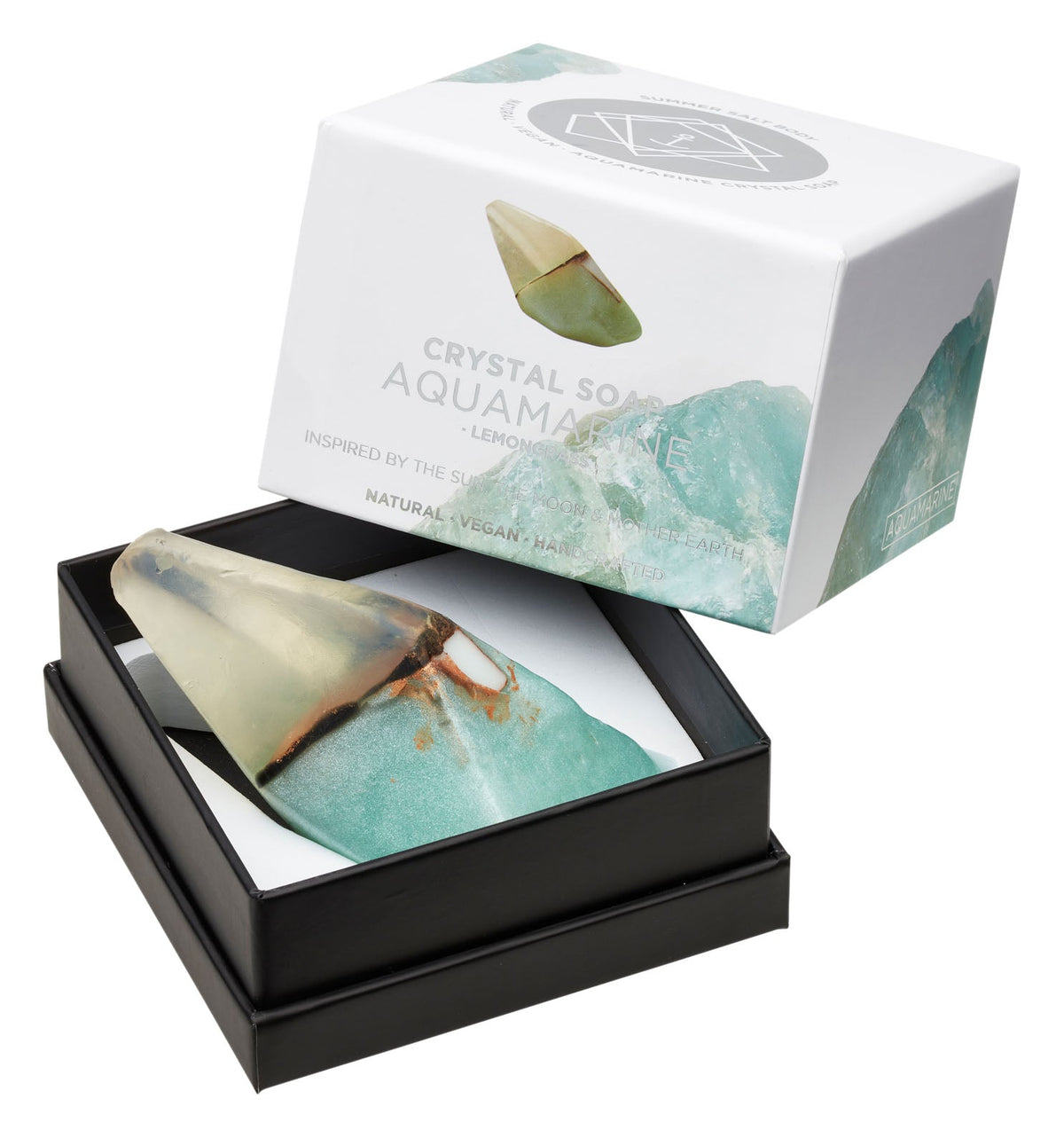 Summer Salt BodySummer Salt Body Aquamarine Crystal Soap #same day gift delivery melbourne#