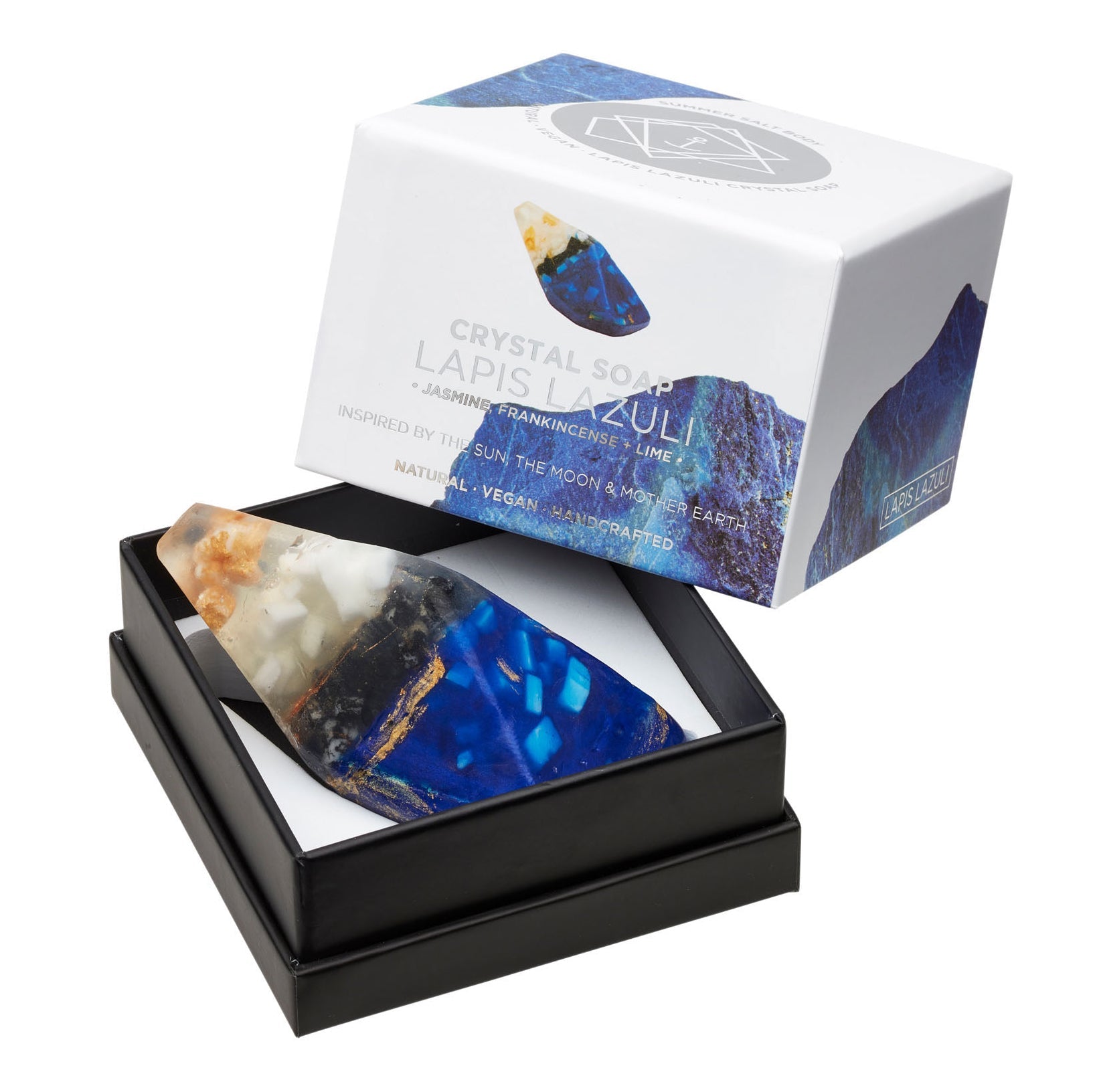 Summer Salt Body Lapis Lazuli Crystal Soap
