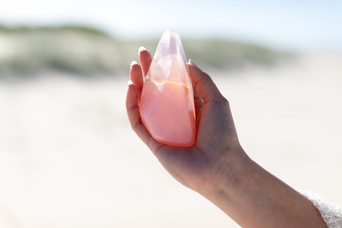 Summer Salt BodySummer Salt Body Rose Quartz Crystal Soap #same day gift delivery melbourne#