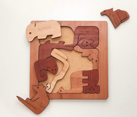 Buttonworks Square Animal Puzzle