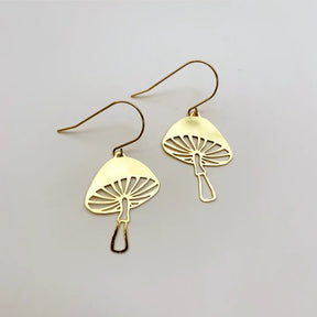 DENZ Mini Mushie dangles in gold