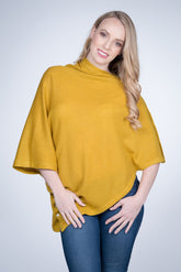 Nine YaksNine Yaks Cashmere Button Poncho - 16 colours #same day gift delivery melbourne#