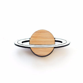 One Happy Leaf Planet Brooch